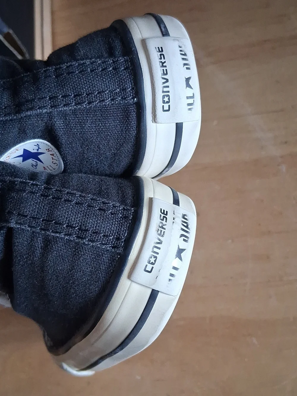 Converse Allstars Hightops Infant Sneakers 4 Black